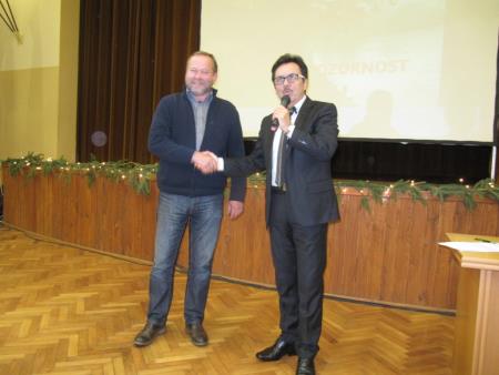 Sprejem najaktivnejših prostovoljcev v letu 2014, ob mednarodnem dnevu prostovoljstva 25